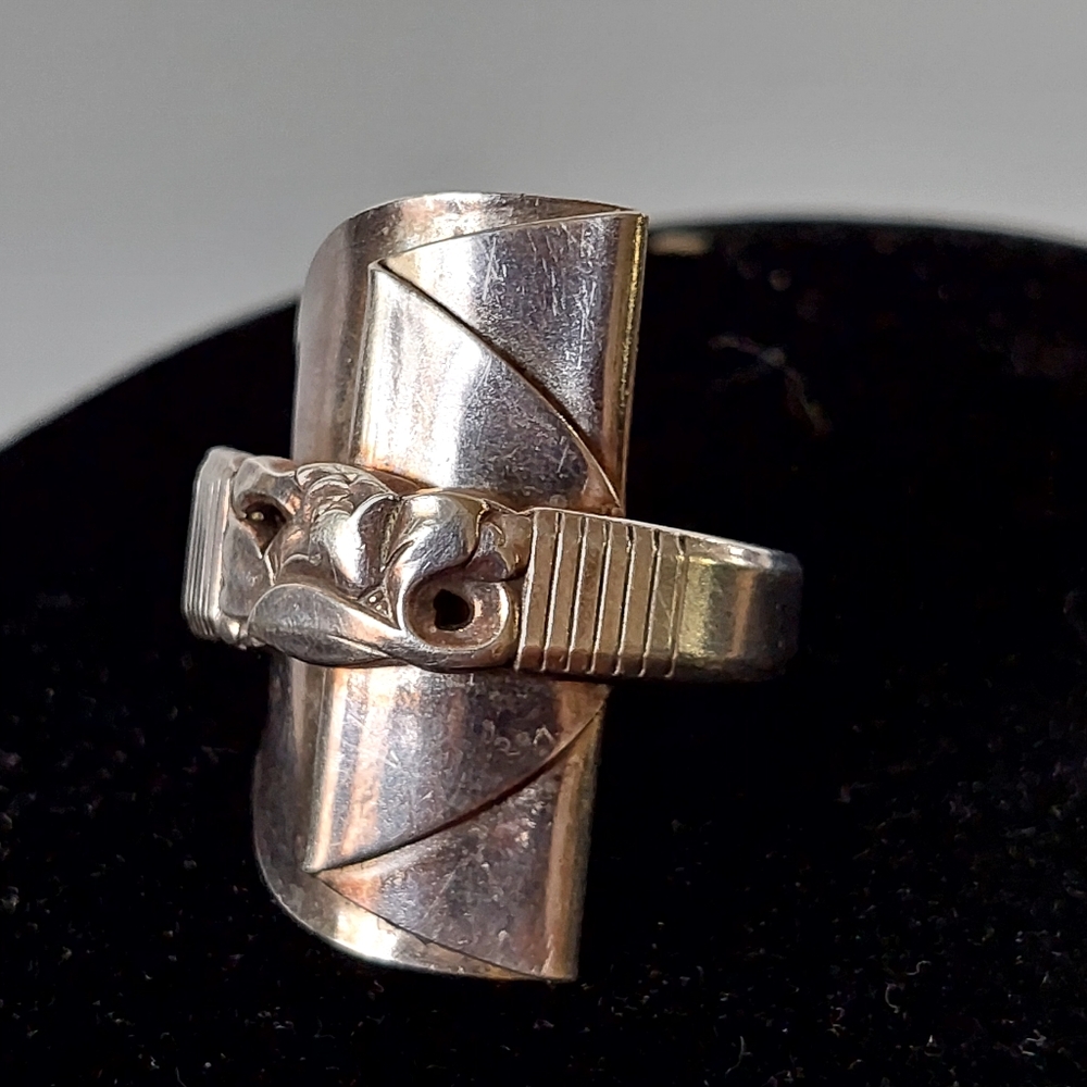 Community Large silver Ring